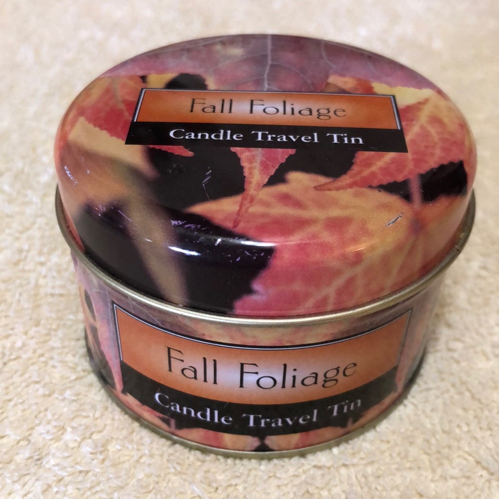 Fall Foliage Candle Travel Tin 3.2 oz.